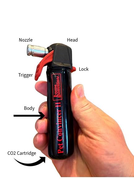 Pet Convincer 2: Pet Dog Corrector For Unwanted Behavior - Stop Jumping, Barking, Aggression Dogs - Inspire Better Pet Behavior-